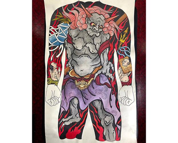 日式传统满背系列