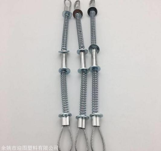 宁波油管钢丝绳,不锈钢弹簧套管安全绳,设备弹簧钢丝绳