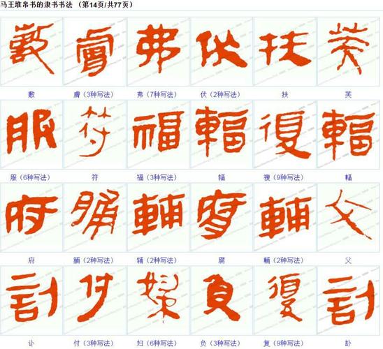 师古不泥——马王堆隶书艺术集成册页,浩歌于戊戌夏月截图百度