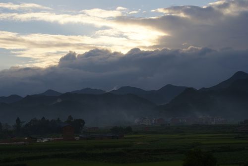 乡村的早晨