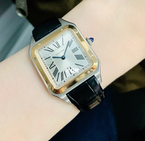 卡地亚山度士_卡地亚怎么样_山度士_蓝气球_男士手表