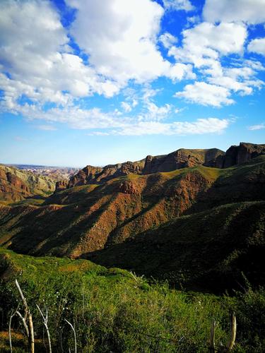 呼图壁县百里丹霞美景