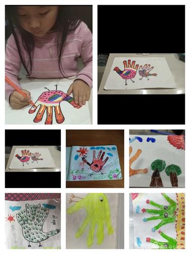 "停课不停学,我们在行动"——良田镇中心幼儿园大班组