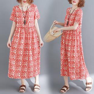 圆领连衣裙裁剪