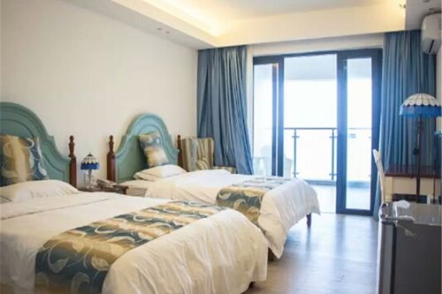 阳江海陵岛敏捷海景公寓豪华双床房