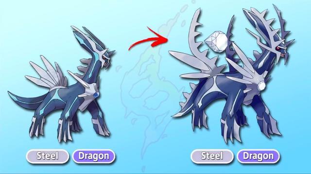 神奇宝贝:当宝可梦mega进化,帝牙卢卡长出钻石,三云神