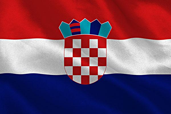 克罗地亚共和国国旗