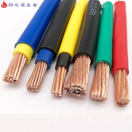 电线电缆bvrbvv101625355070平方国标单芯多股铜芯塑铜线视频