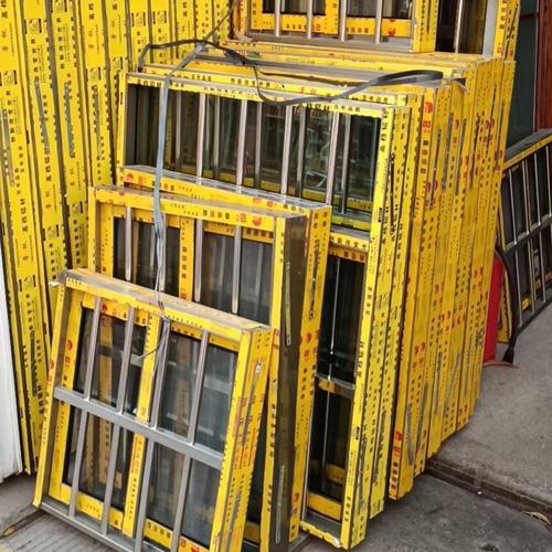 乡村自建房活动房铝合金连体防盗推拉窗厂家定做现货全国包邮