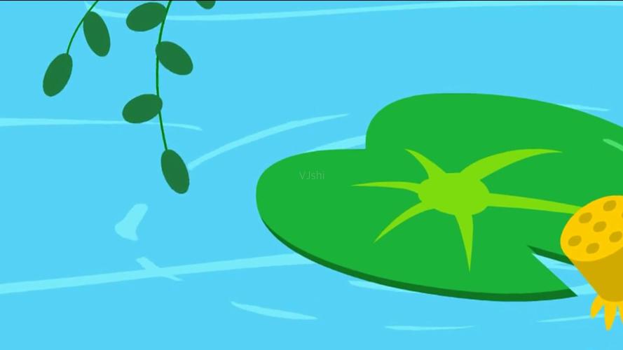 六一儿童节文艺汇演情景剧池塘青蛙表演背景