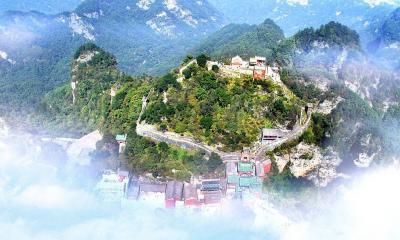 武当山风景区手抄报 关于风景的手抄报