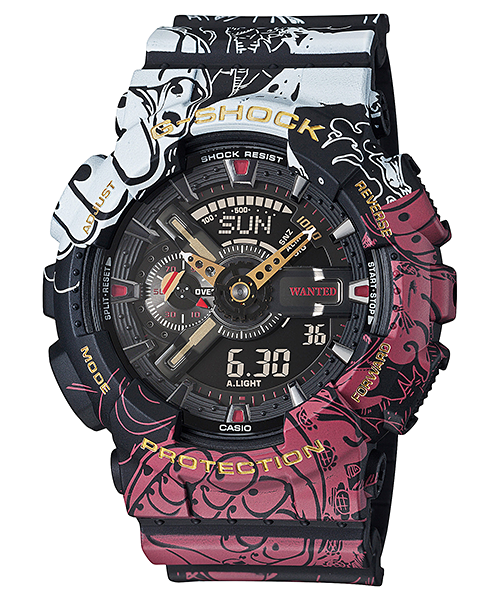 卡西欧g-shock联动《海贼王》腕表推出 含特有元素预计7月发售