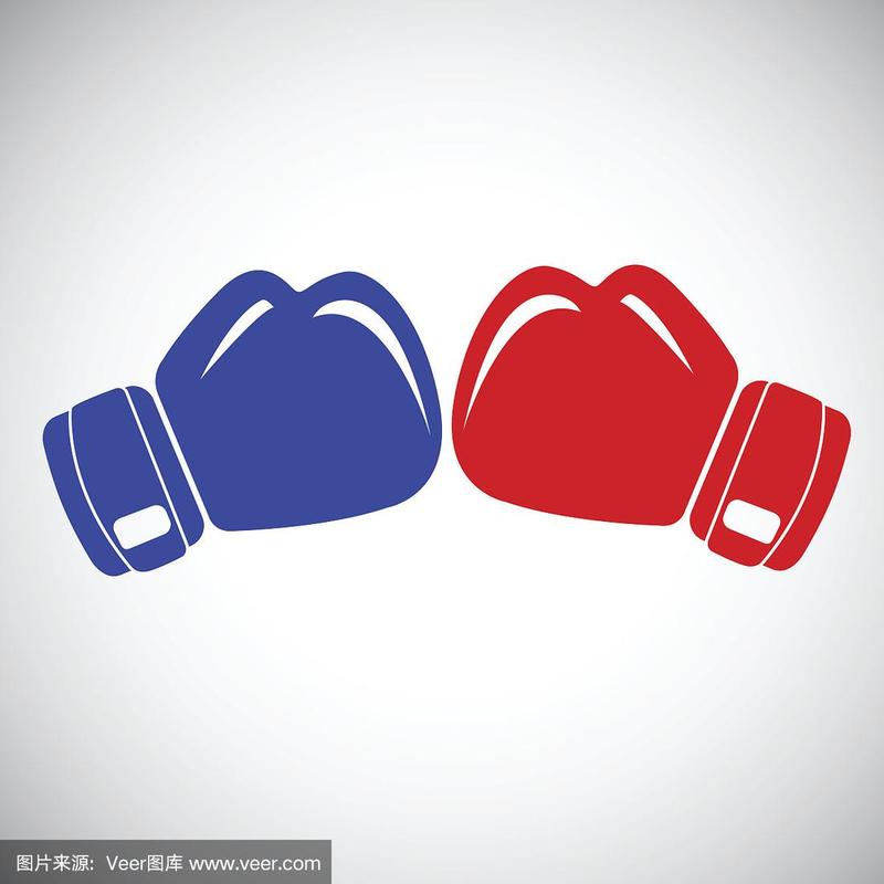 拳击手套,运动手套,矢量,拳击,手套