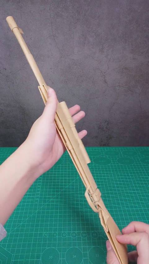 用纸做的98k,吃鸡必备!