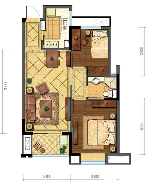 天阳·尚城国际, 总价125万起,将轻松入住市中心进行到底