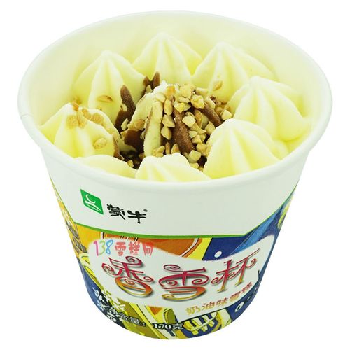 蒙牛香雪杯奶油味雪糕 165g 12杯