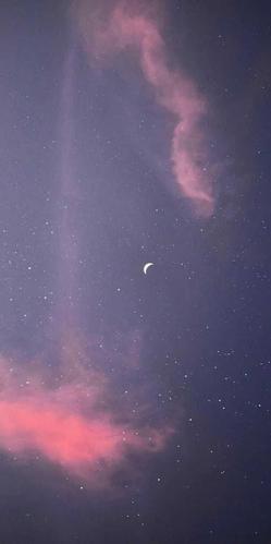 紫色背景图好看星空