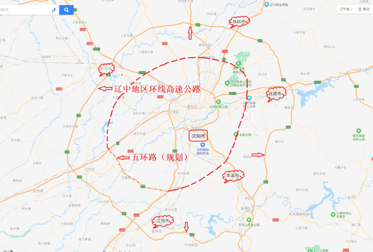 沈阳五环线你们期待吗