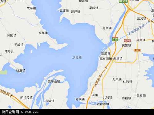 宿迁市 泗洪县 洪泽湖农场  本站收录有:2020洪泽湖农场卫星地图高清
