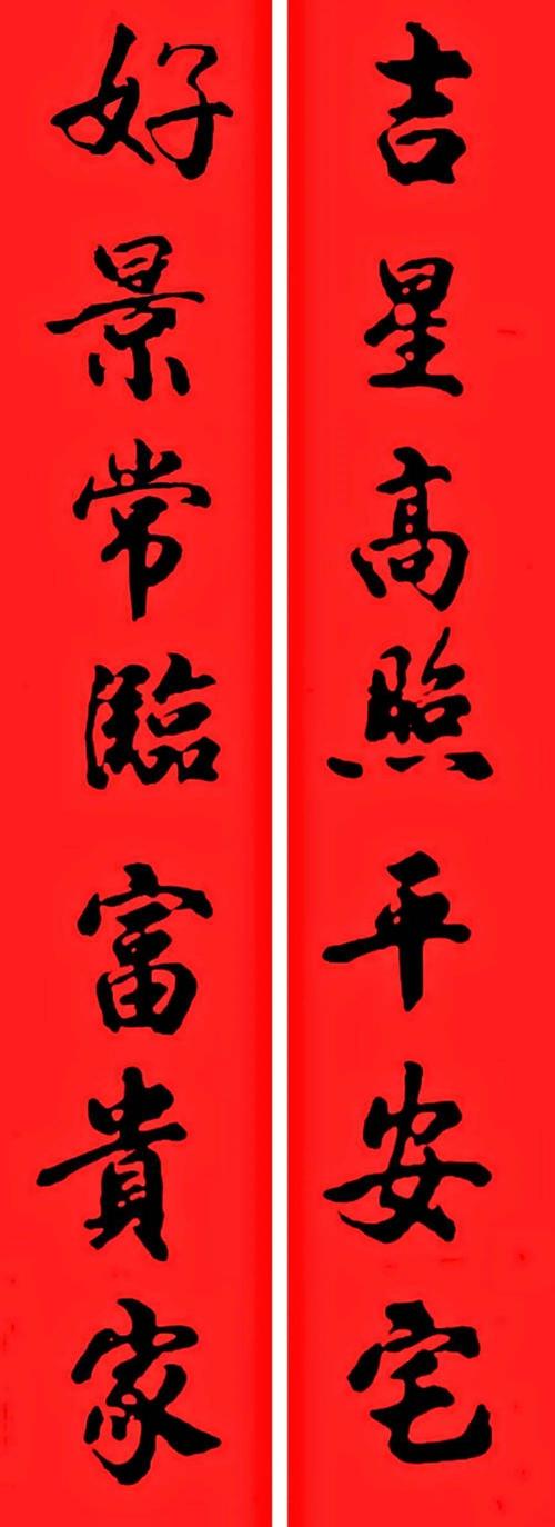 铁画银钩新兴书法家春联书法作品欣赏