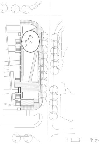 位置平面图 site plan-南山婚礼堂第10张图片