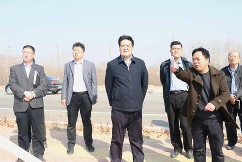 岚山区委书记来风华调研钢铁配套产业园区建设