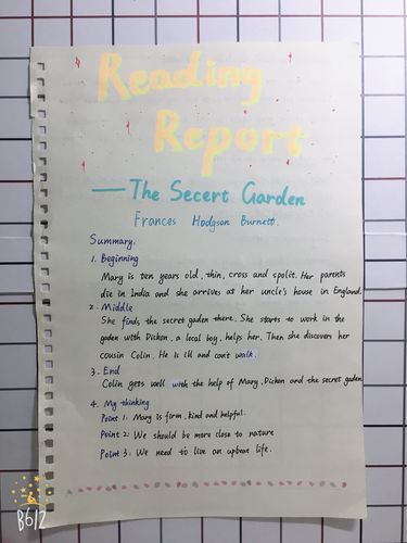 第五组英语读书报告分享