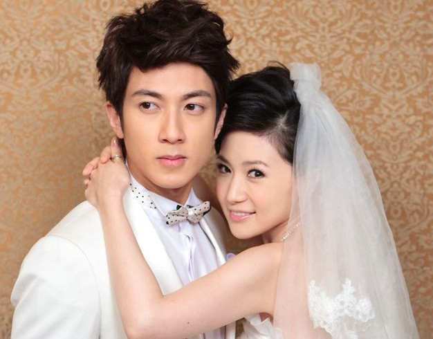吴尊和老婆林丽莹唯美婚纱照图片 爸爸回来了不老男神吴尊结婚照客片