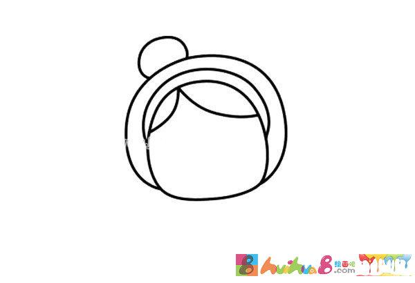 做饭的妈妈简笔画步骤教程