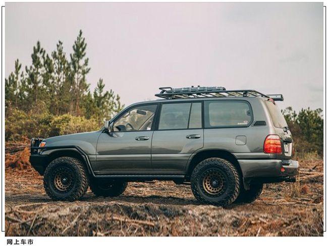 丰田经典兰德酷路泽改装版!换装竞技杠/搭4.7l v8