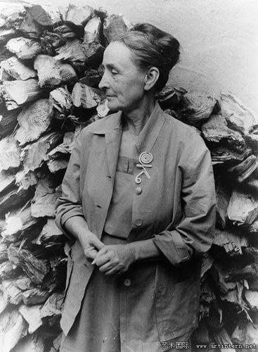 艺术家乔治亚·奥基弗(georgia o"keeffe)