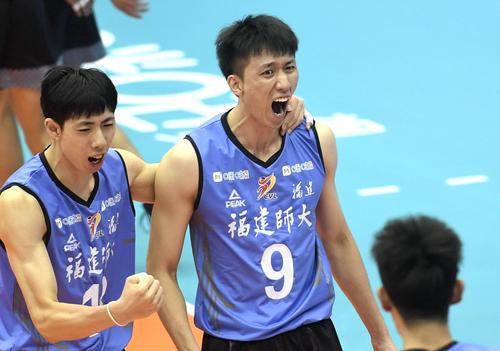 排球——男排超级联赛:福建胜河北