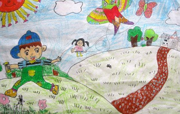 关于清明节的儿童画有哪些