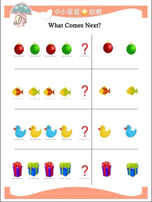 找规律/幼儿园必学_幼儿园_数学启蒙_教育_学前教育