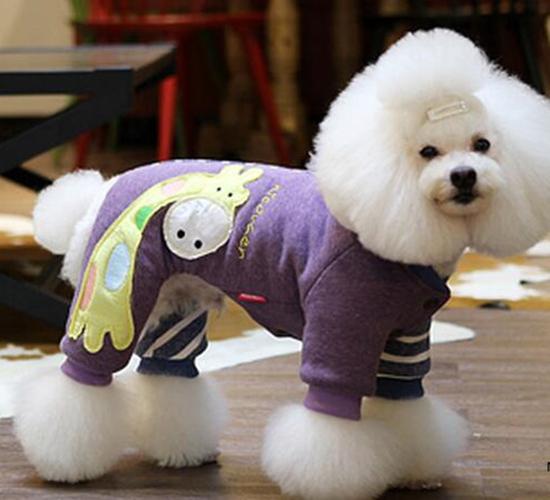 它它touchdog 宠物狗衣服冬装宠物衣服 宠物比熊泰迪四腿可拆冬装
