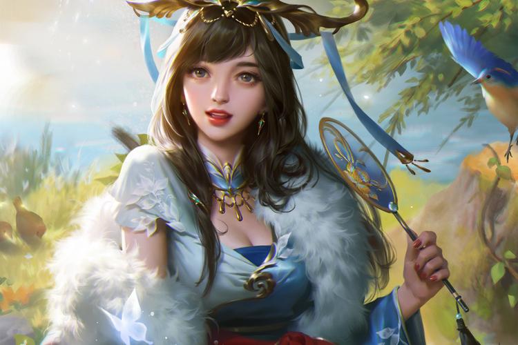 三国杀限定皮肤diy——才颜双绝·甄姬