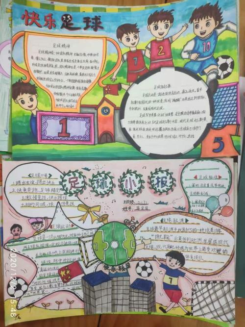 体育艺术节"足球手抄报"评选结果公示
