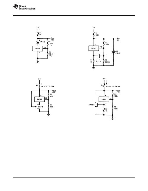 lm385z参数datasheetpdf下载