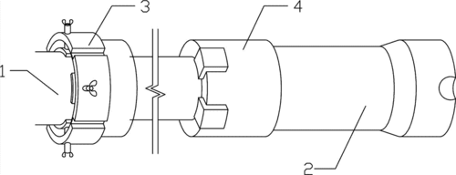 一种用于钻凿台车钻孔施工的钻杆扶正装置的制作方法