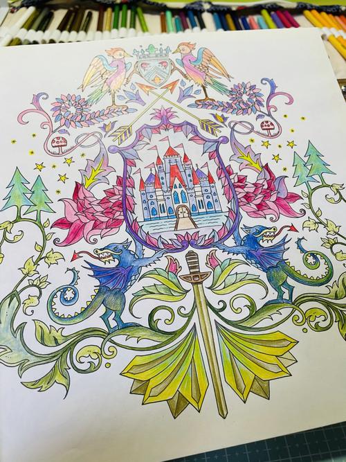 秘密花园～魔法森林,彩铅涂色_秘密花园_彩铅_魔法森林怎么样_魔法