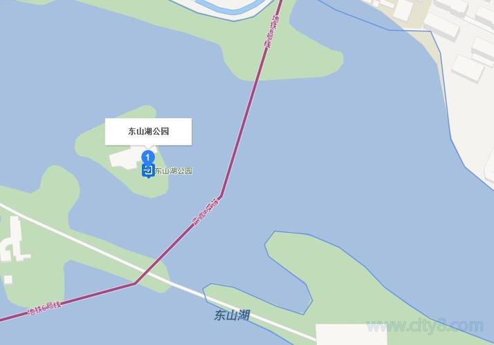 广州东山湖公园地图,广州东山湖公园旅游地图(点击查看大图)