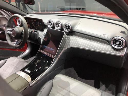 2021上海车展:新款奔驰c级正式亮相|奔驰c级|内饰