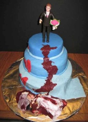 世界上最酷的蛋糕竟然是离婚蛋糕!