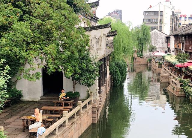 别去乌镇西塘人挤人了嘉兴闹市中的一个安静古镇可免费游玩