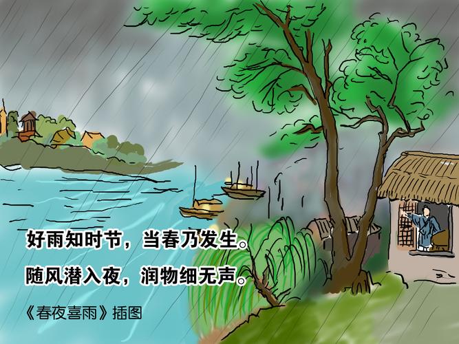 春夜喜雨