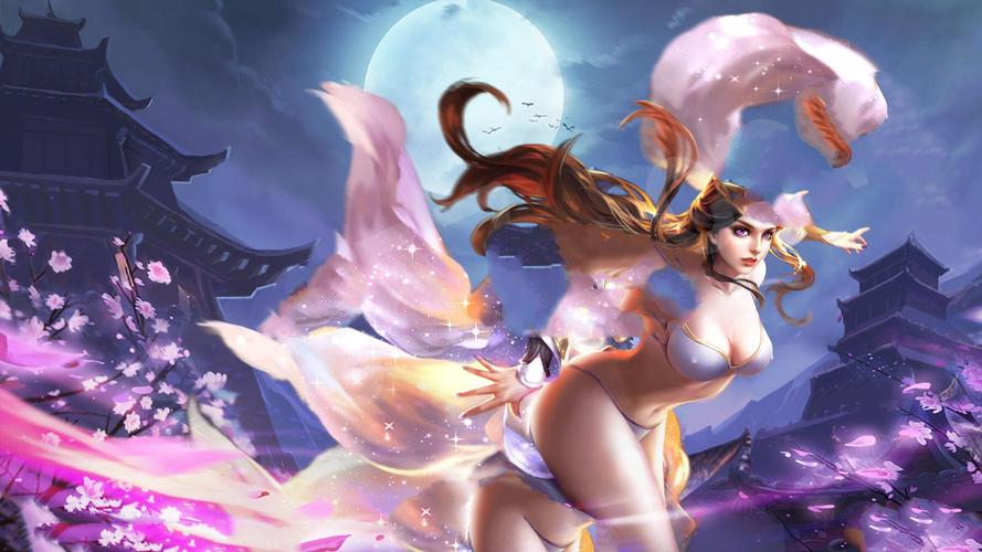 王者荣耀露娜紫霞仙子去衣图介绍