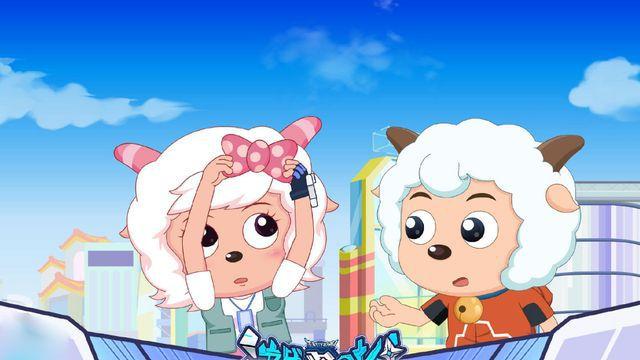 美羊羊小时候头上一直戴着两个蝴蝶结,长大后怎么只戴