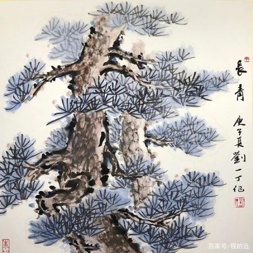 刘一丁国画作品欣赏