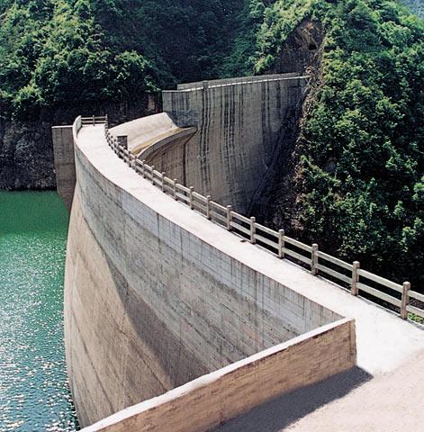 文成东溪三级电站大坝-水库及电站-浙江省第一水电
