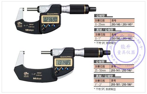 mitutoyo日本三丰数显千分尺0-25-50mm 293-240 293-340 293-821